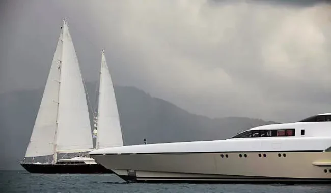 ATL-histoire voilier et Yacht en mer
